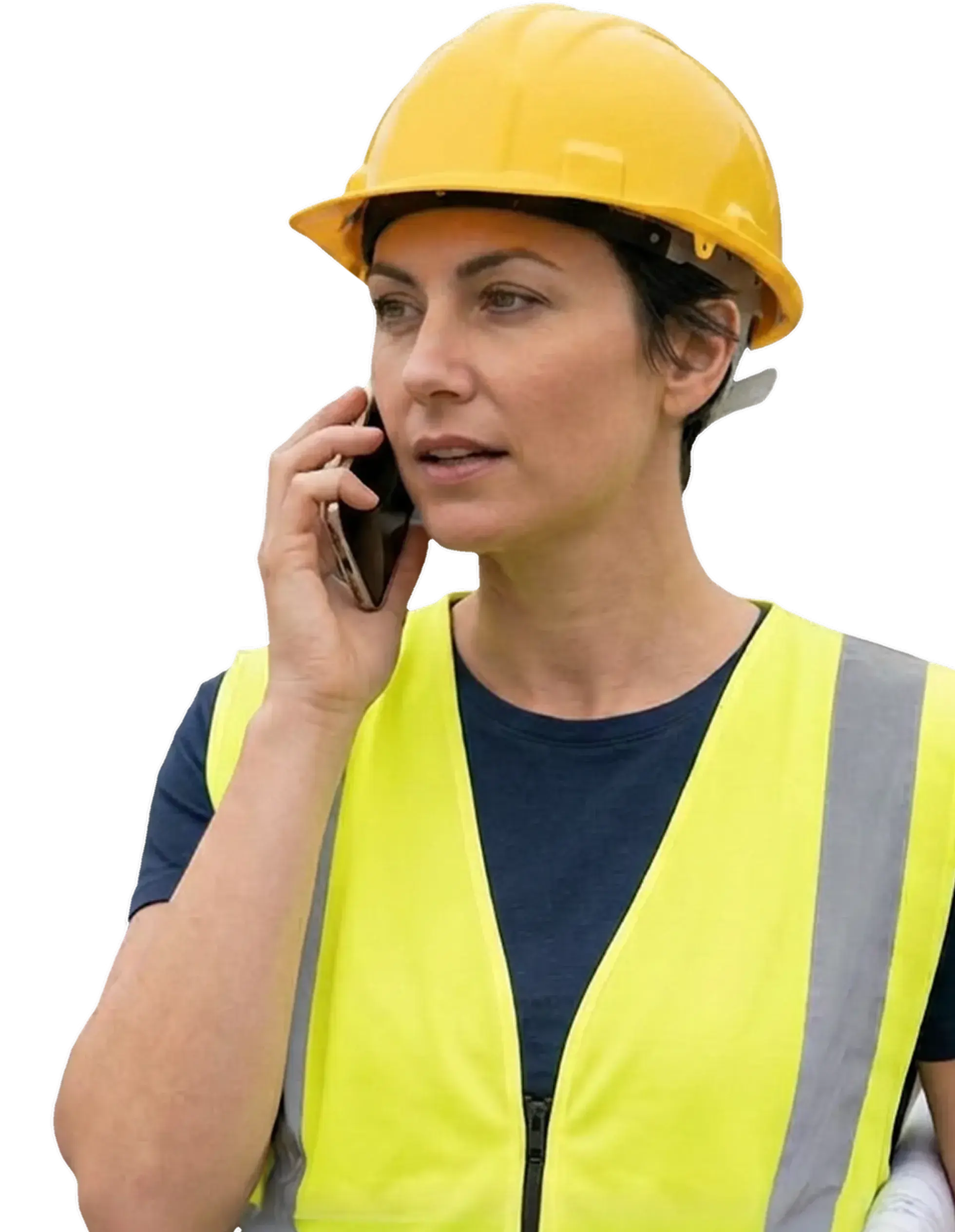 Fachowczyni rozmawiająca przez telefon